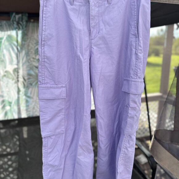 LEVI’S Purple Baggy Cargo Pants - Picture 2 of 8